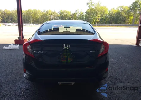 2019 Honda Civic Sport z USA, uszkodzony, nr VIN 19XFC2F84KE201646